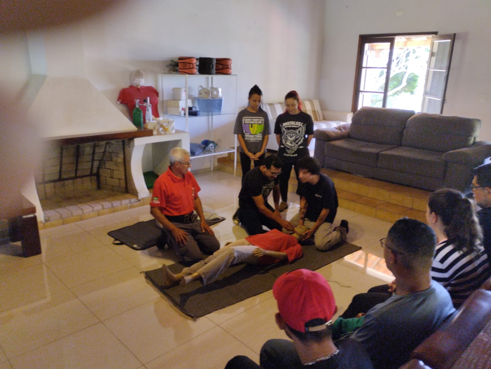 Treinamento completo de brigada de incêndio da Tecnoseg em Jundiaí SP